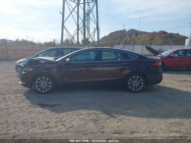 3FA6P0SU7HR255252 Ford Fusion Energi Titanium