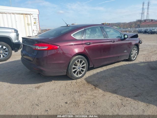 3FA6P0SU7HR255252 Ford Fusion Energi Titanium