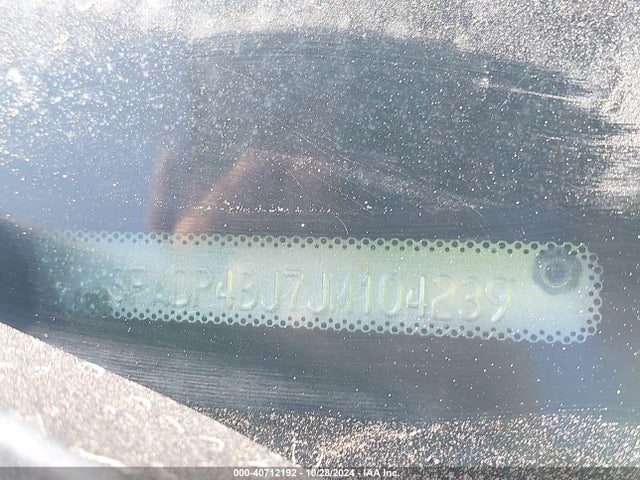 Ford FIESTA SE 2018 3FADP4BJ7JM104239 Image 9