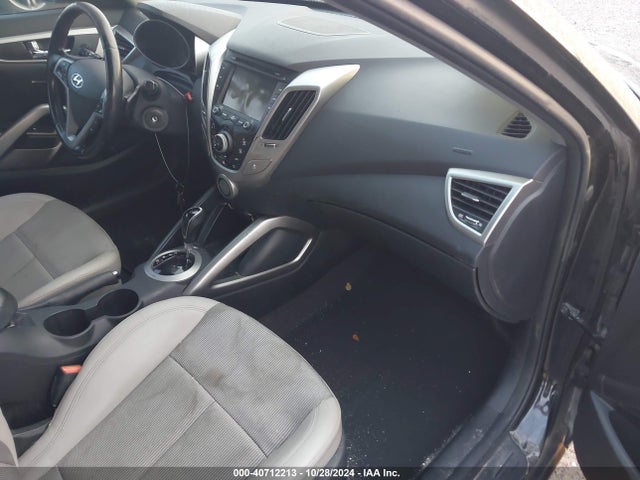 Hyundai Veloster Base W/gray 2014 KMHTC6ADXEU183802 Image 5