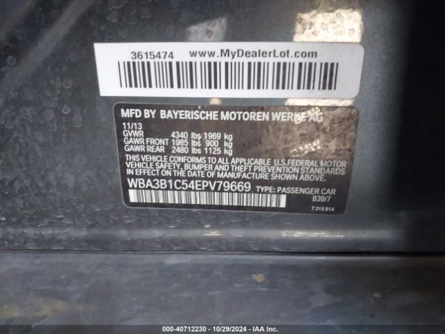 WBA3B1C54EPV79669 BMW 320i