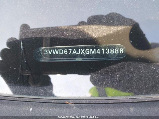 3VWD67AJXGM413886 Volkswagen Jetta 1.4t Se