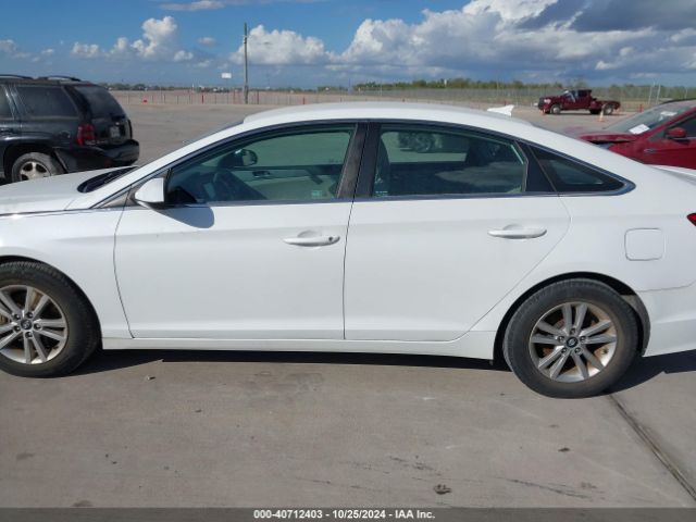 5NPE24AF7GH307592 Hyundai SONATA SE