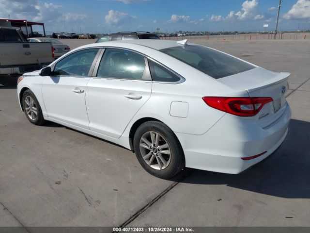 5NPE24AF7GH307592 Hyundai SONATA SE