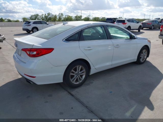 5NPE24AF7GH307592 Hyundai SONATA SE
