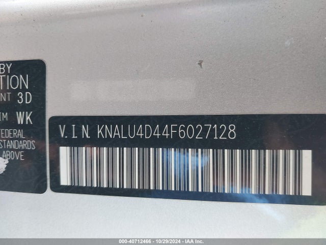 KIA K900 Premium 2015 KNALU4D44F6027128 Image 9