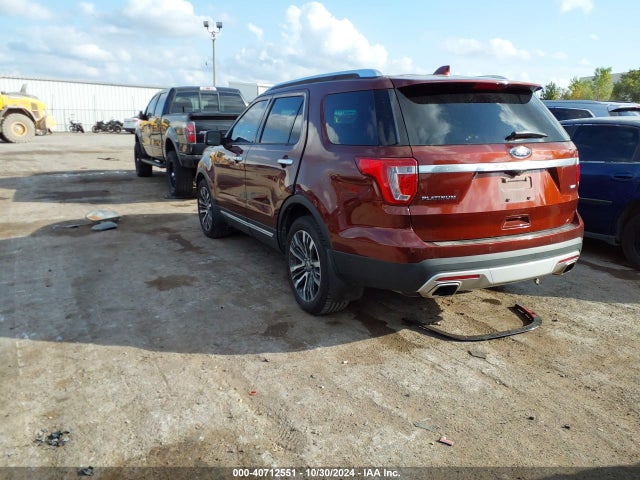 Ford Explorer Platinum 2016 1FM5K8HT0GGD26603 Image 3