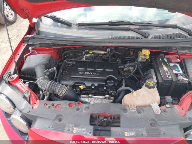 Chevrolet Sonic Lt Auto 2014 1G1JC6SB1E4230426 Image 10