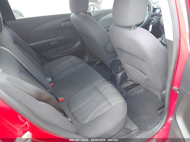 Chevrolet Sonic Lt Auto 2014 1G1JC6SB1E4230426 Image 8
