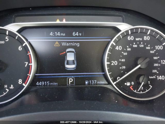 1N4BL4DW8NN358372 Nissan Altima Sv Intelligent Awd