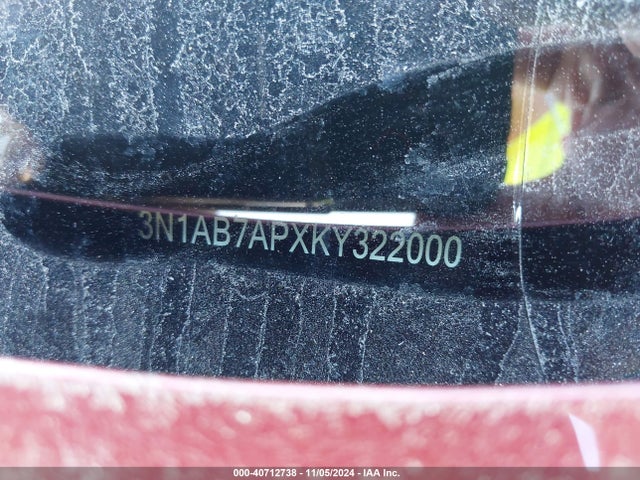 Nissan SENTRA SR 2019 3N1AB7APXKY322000 Image 9