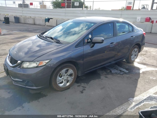 Honda Civic Lx 2014 19XFB2F54EE262265 Image 2