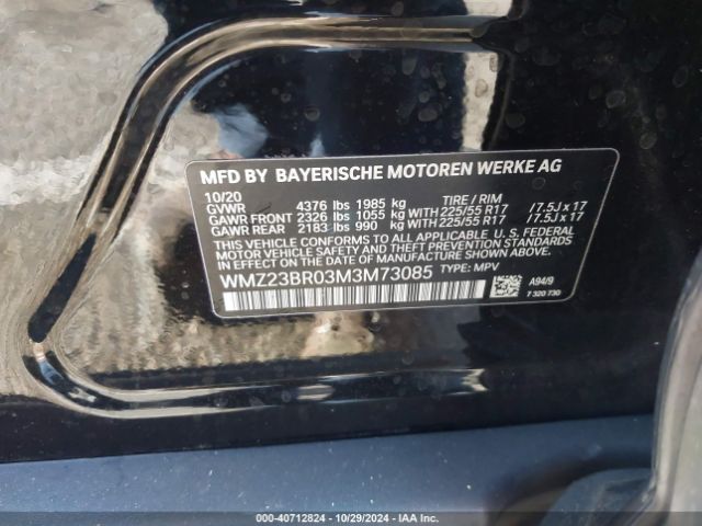 2021 MINI COUNTRYMAN WMZ23BR03M3M73085 Photo 8