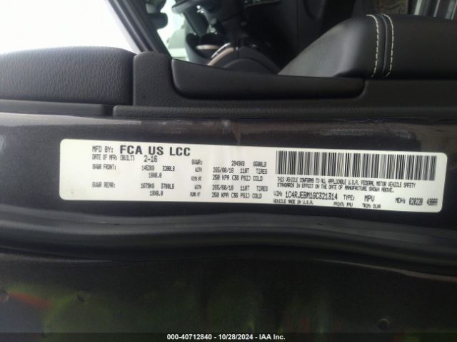 1C4RJEBM1GC321314 Jeep Grand Cherokee Limited