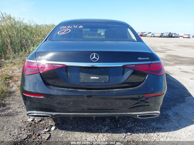 W1K6G7GBXMA055535 Mercedes-Benz S 580 4matic