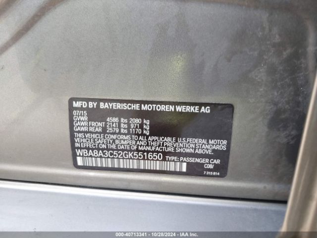WBA8A3C52GK551650 BMW 320i Xdrive