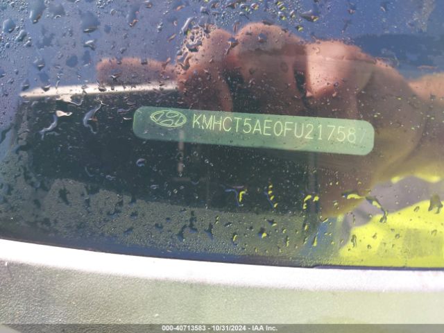 KMHCT5AE0FU217587 Hyundai ACCENT GS