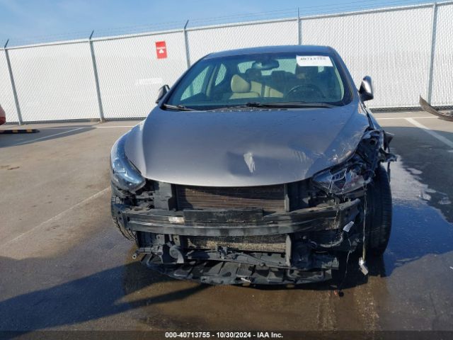 5NPDH4AE2EH457916 Hyundai Elantra Limited