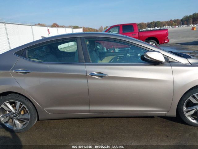 5NPDH4AE2EH457916 Hyundai Elantra Limited