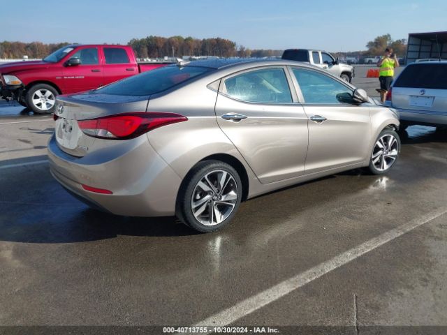 5NPDH4AE2EH457916 Hyundai Elantra Limited