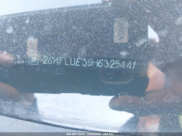 2GKFLUE35H6325441 GMC Terrain Slt