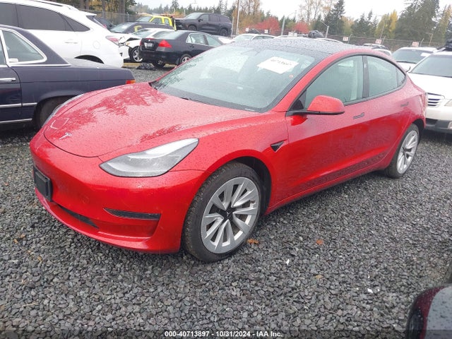 2021 TESLA MODEL 3 5YJ3E1EA5MF054262 Photo 1