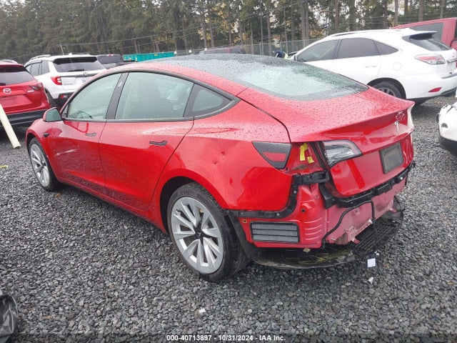 2021 TESLA MODEL 3 5YJ3E1EA5MF054262 Photo 2