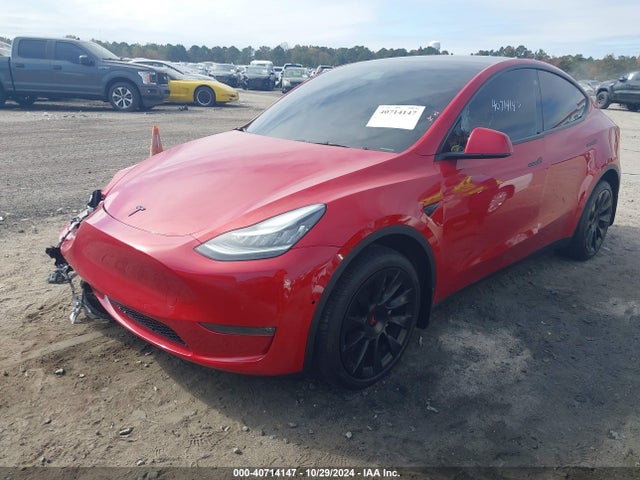 2022 TESLA MODEL Y 7SAYGDEEXNF453743 Photo 1