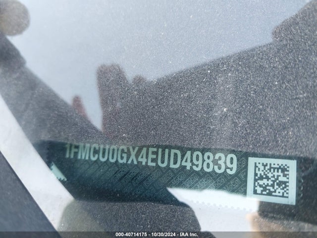 Ford ESCAPE SE 2014 1FMCU0GX4EUD49839 Image 9