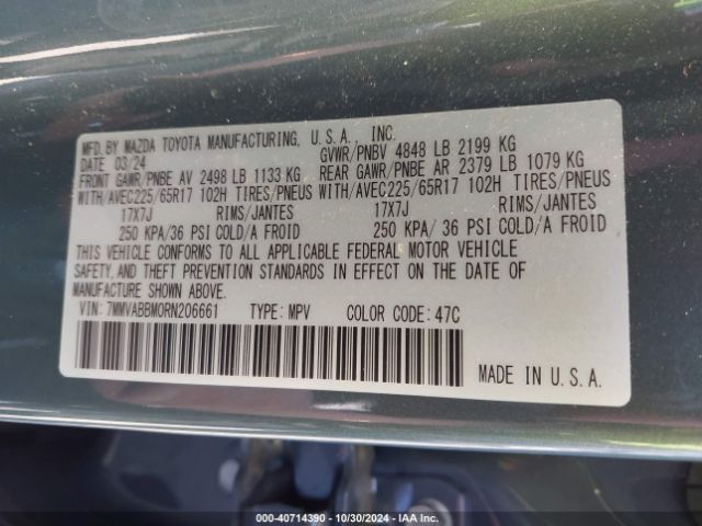 7MMVABBM0RN206661 Mazda Cx-50 2.5 S Preferred
