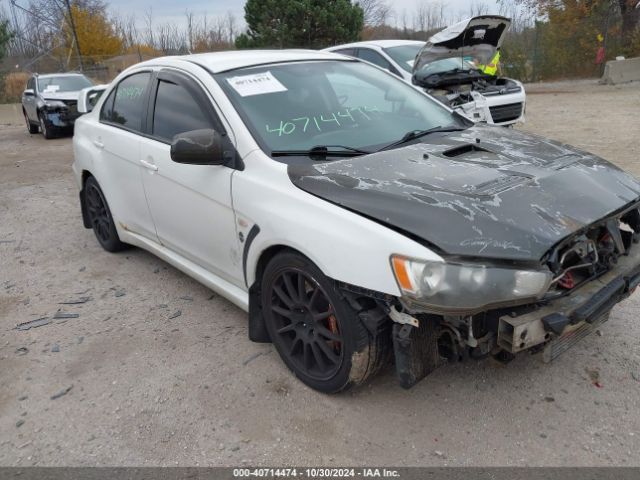 2008 MITSUBISHI LANCER EVOLUTION JA3AW86V78U050109