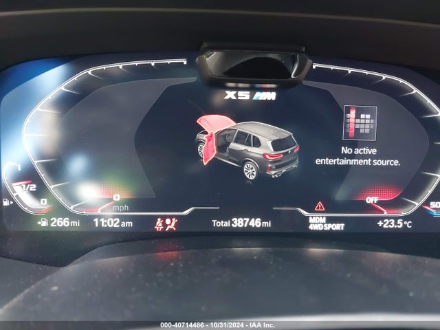 BMW X5 M 2021 5YMJU0C01M9F24953 Image 7