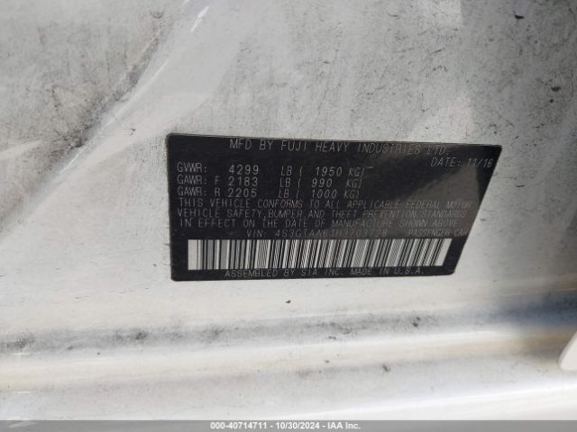 4S3GTAA61H3703728 Subaru Impreza 2.0i