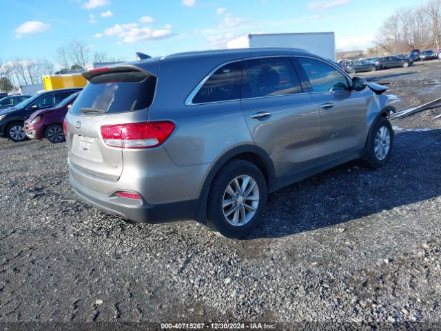 5XYPG4A30JG339525 KIA Sorento 2.4l Lx
