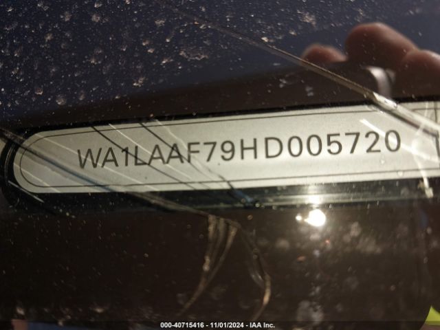 WA1LAAF79HD005720 Audi Q7 3.0t Premium
