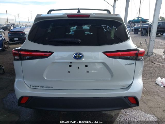 5TDZARAH4PS021101 Toyota Highlander Hybrid Le