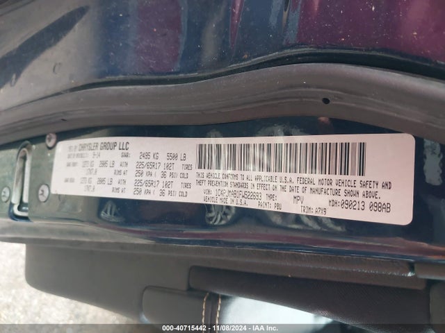 1C4PJMAB1FW522693 Jeep Cherokee Sport