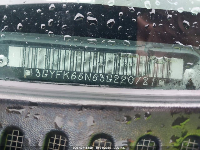 2003 CADILLAC ESCALADE ESV 3GYFK66N63G220781 Photo 8