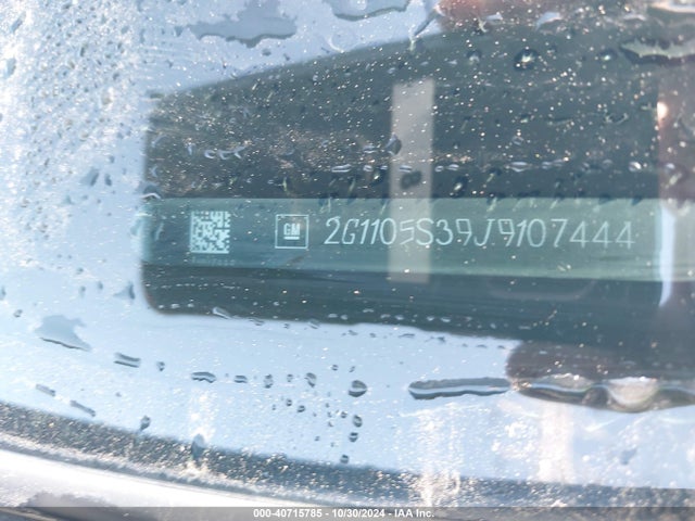 Chevrolet IMPALA 1LT 2018 2G1105S39J9107444 Image 9