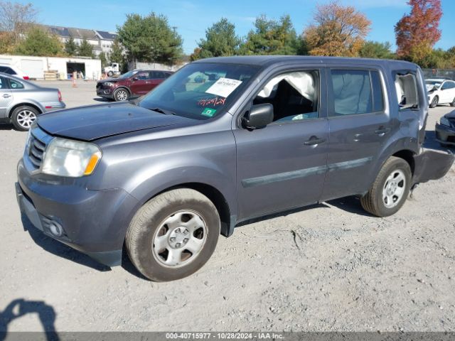 5FNYF4H24EB017066 Honda PILOT LX
