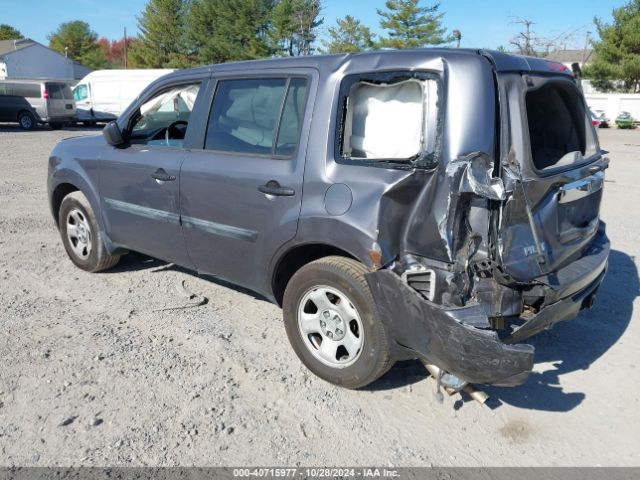 5FNYF4H24EB017066 Honda PILOT LX