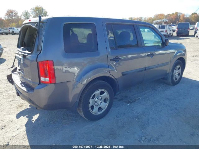 5FNYF4H24EB017066 Honda PILOT LX