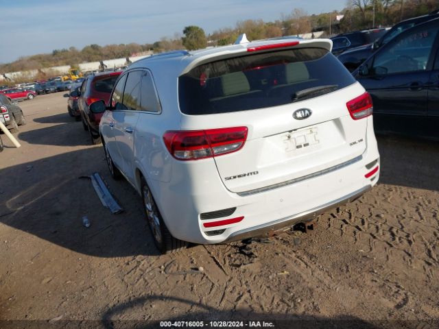 5XYPKDA51GG013662 KIA Sorento 3.3l Sxl