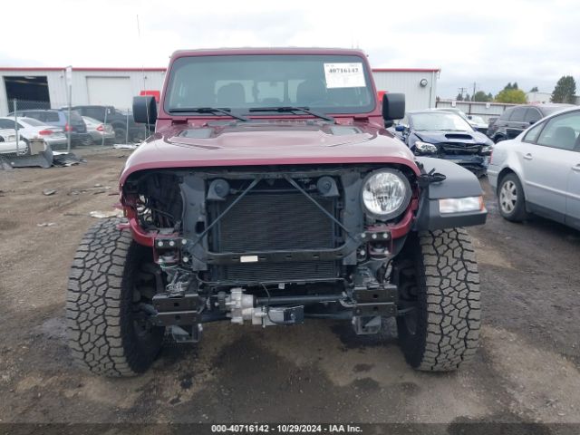1C6JJTBG0ML617455 Jeep Gladiator Rubicon 4x4