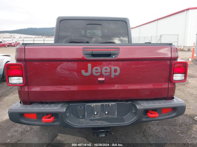 1C6JJTBG0ML617455 Jeep Gladiator Rubicon 4x4