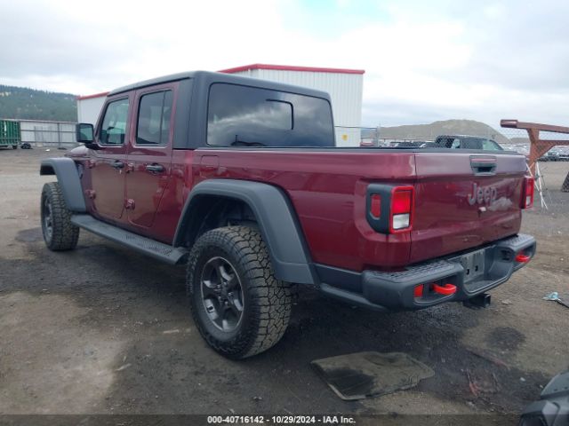 1C6JJTBG0ML617455 Jeep Gladiator Rubicon 4x4