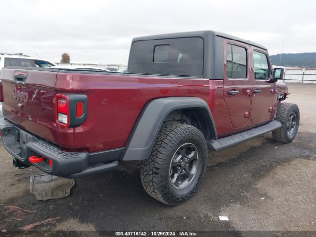 1C6JJTBG0ML617455 Jeep Gladiator Rubicon 4x4