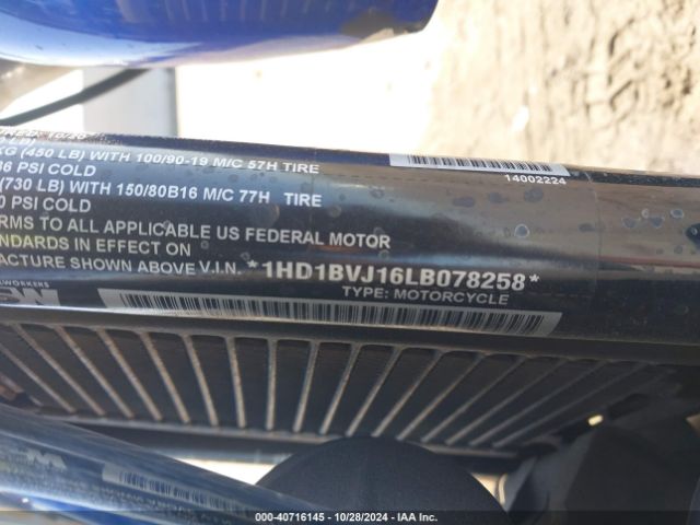 2020 HARLEY-DAVIDSON FXST 1HD1BVJ16LB078258 Photo 9