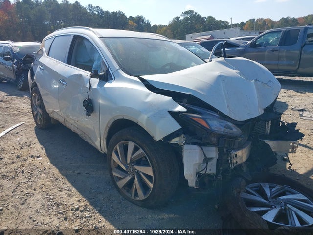 5N1AZ2CJ9MC137822 Nissan Murano Sl Fwd