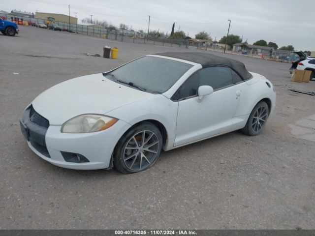 2012 MITSUBISHI ECLIPSE SPYDER 4A37L2EF9CE001845 Photo 1